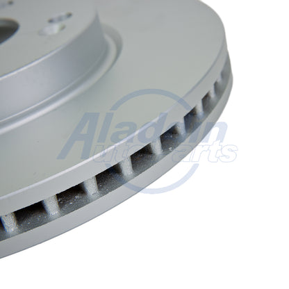 Front wheel Brake Disc Silver For HYUNDAI KIA Elantra OEM 517120Q100