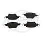 High-Performance Rear Brake Pad For BYD KING 05 OEM HA2EL-3502140 13413619-00