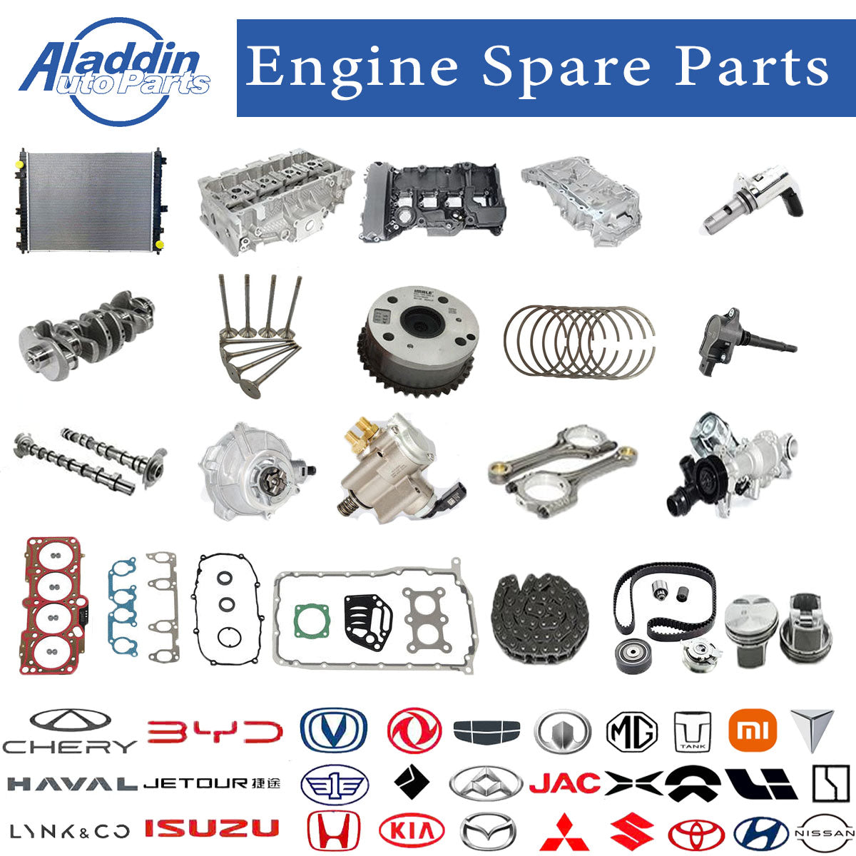 Hot Sell High Quality Engine Spare Parts